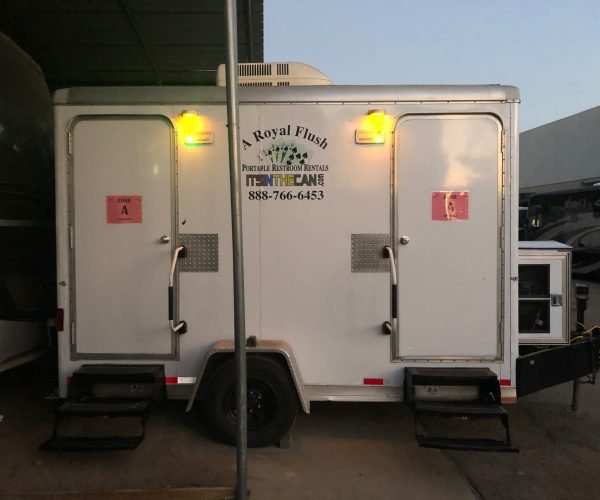 portable restroom trailer rental